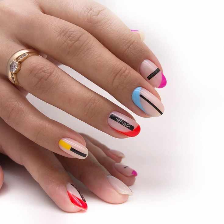 Дизайн ногтей Шеллак Shellac на короткие ногти