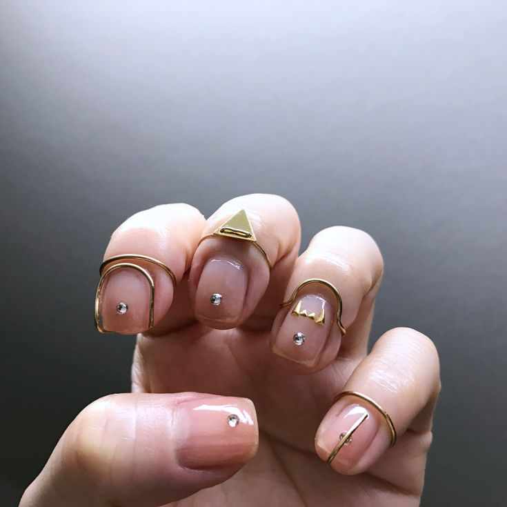 красивый дизайн ногтей 2018