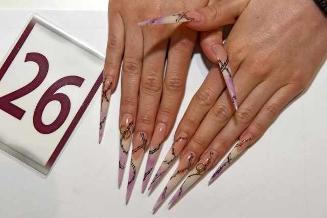 модный дизайн ногтей от чемпионов 26 design of extension of long nails 