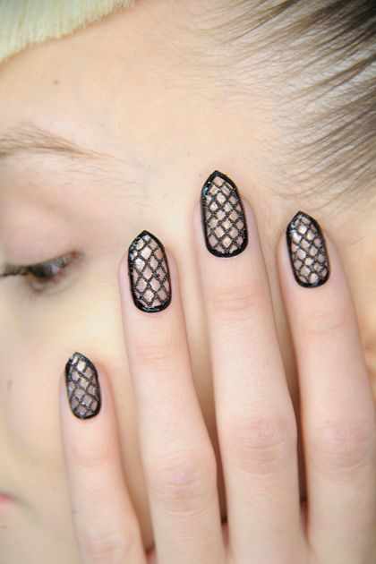 ногти вуаль колготки стёганый nail design lace