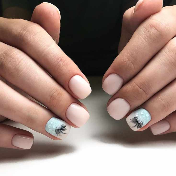 Дизайн ногтей капли росы | Фото + видео