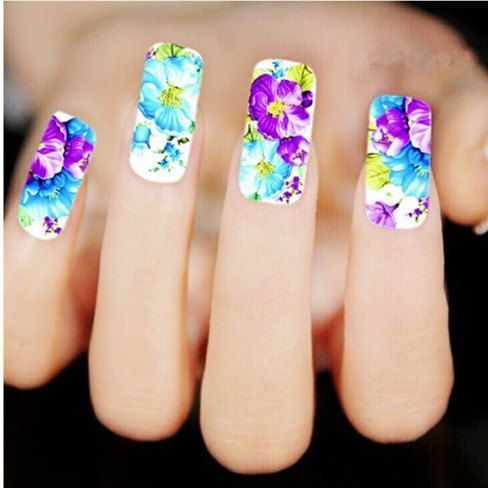 design nails flovers весенний маникюр с цветами